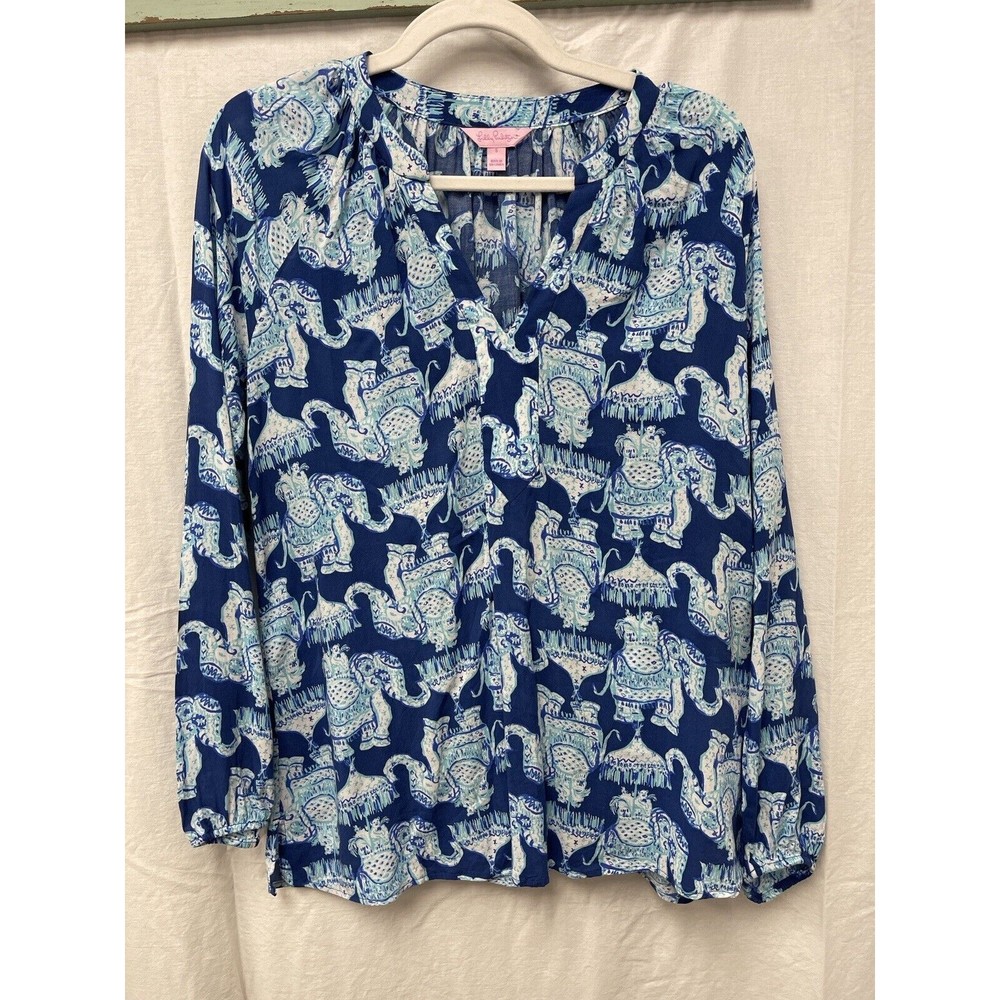 Lilly Pulitzer Martinique Joy Ride Top Womens Size Small